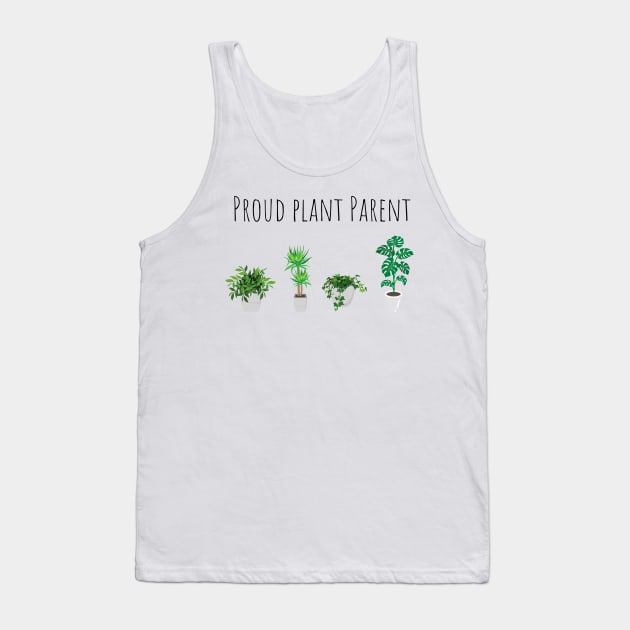 Proud Plant Parent Tank Top by nerdyandnatural